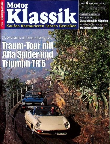 Deckblatt Motor Klassik (04/1993)